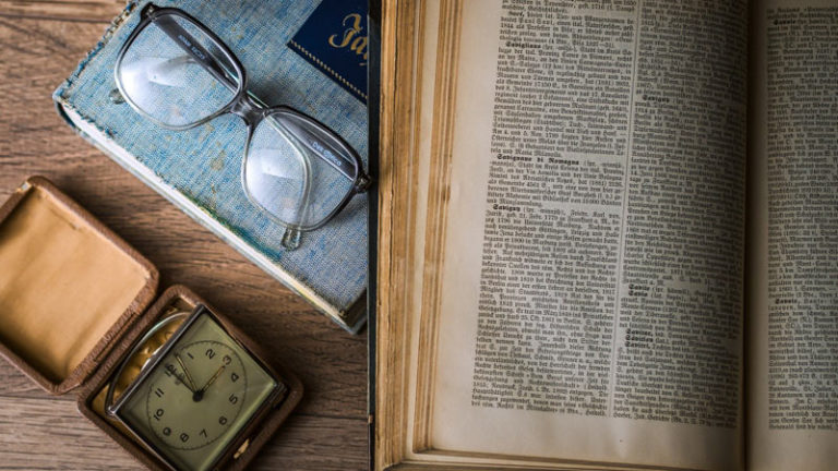 Bücher studieren